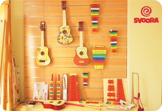 Radio Drewniane Cymbałki Metalofon - Svoora