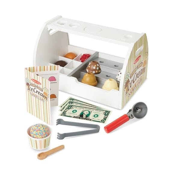 Lodziarnia Scoop & Serve Ice Cream Counter  - Melissa & Doug