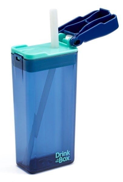 Bidon ze Słomką Borówkowy 355 ml - Drink in the Box