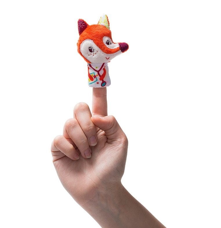 Miękka Książeczka z Pacynką Doktor Alice Lisiczka - Lilliputiens