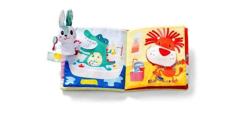 Miękka Książeczka z Pacynką Królik Dentysta - Lilliputiens