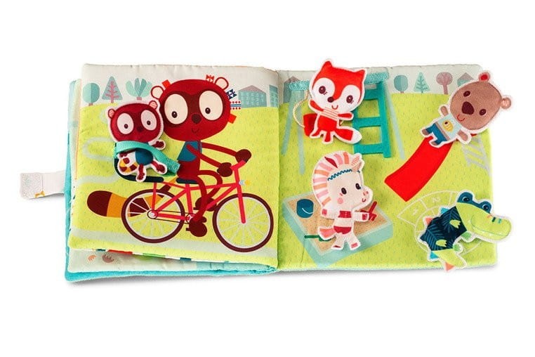 Pierwsza Książeczka z Przytulankami Jednorożec Louise - Lilliputiens