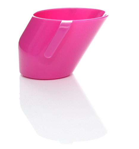 Krzywy kubek 200ml Fuksja - Doidy Cup