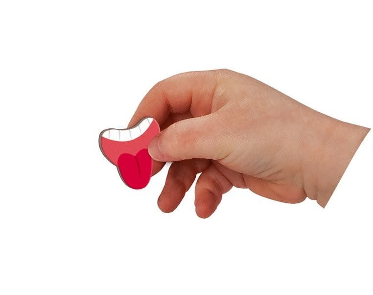 Magnetyczna Układanka Śmieszne Buzie Dziewczynka Magnetibook - Janod