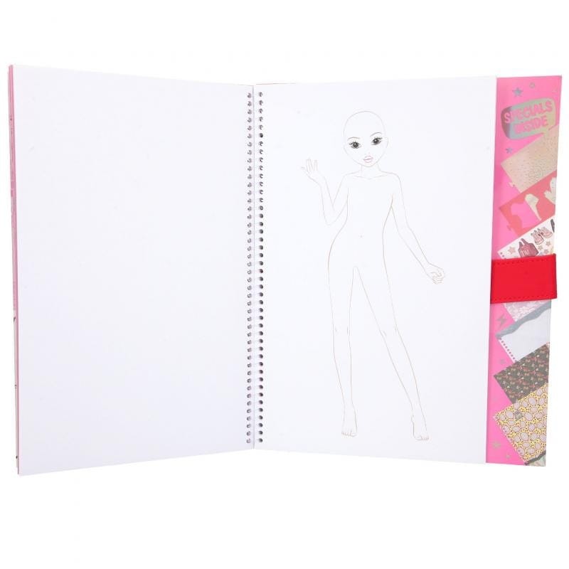Szkicownik Projektowanie Ubrań Special Design Book - Top Model