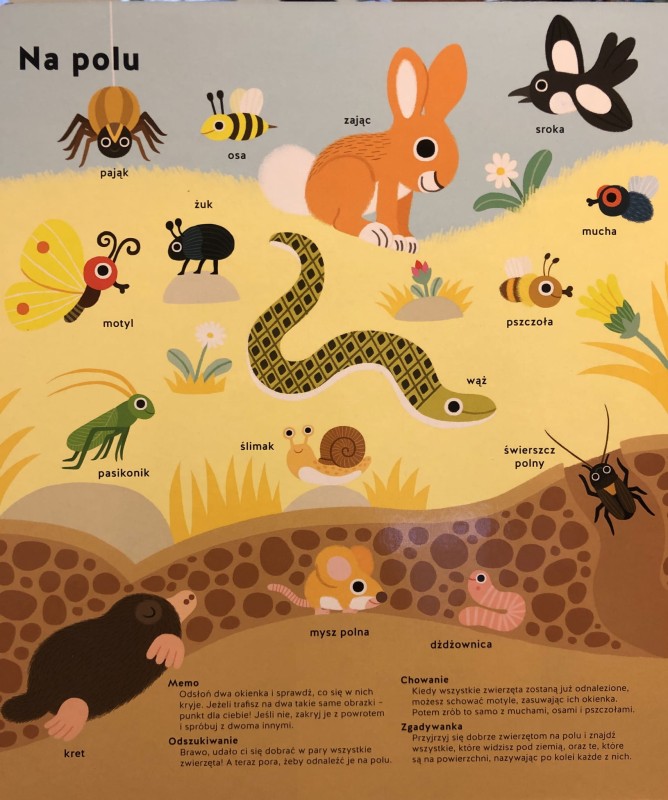 Moje Pierwsze Memo Zwierzęta - Wydawnictwo Adamada