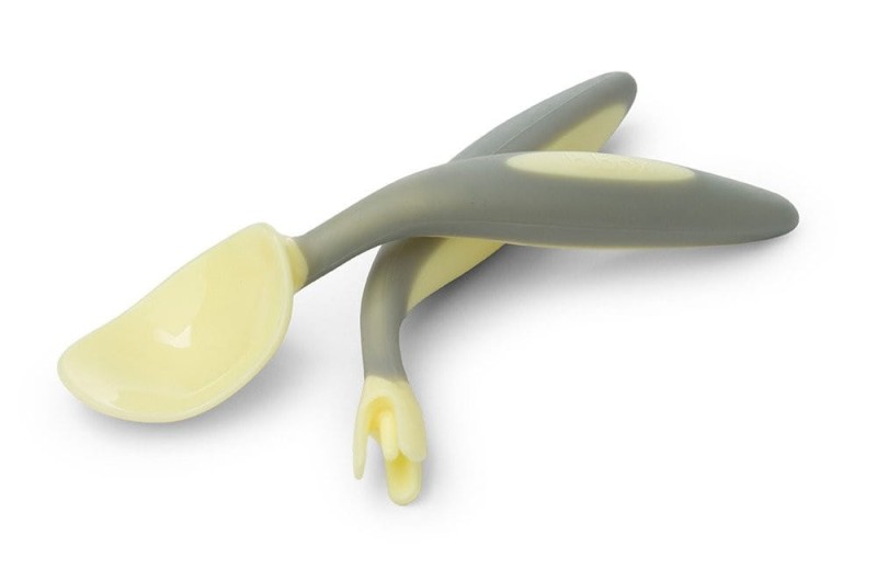 Pierwsze sztućce do nauki jedzenia Gelato Banana Split - B.box