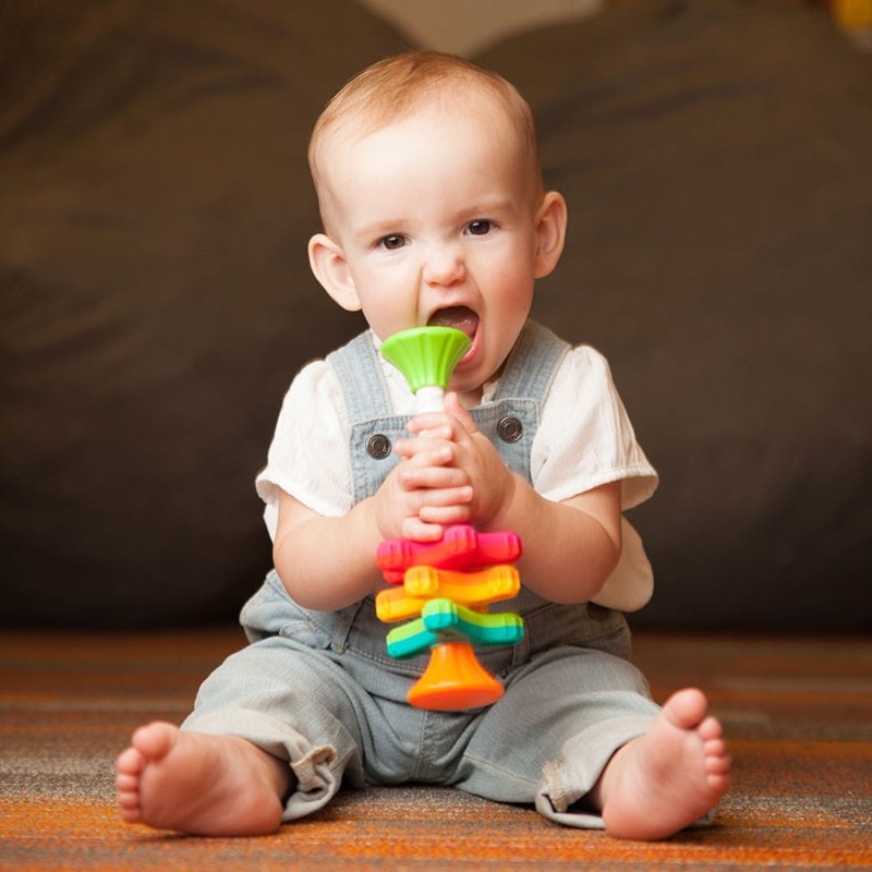 Wieża Zakręcone MiniSpinny Zabawka Manipulacyjna - Fat Brain Toys