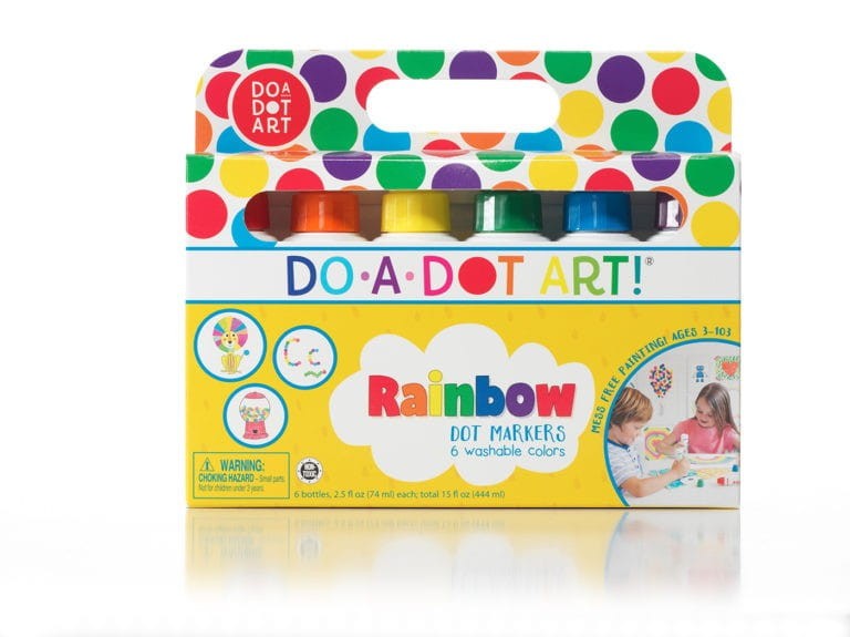 Farby Kropkowe Flamastry 6 szt.- Do-A-Dot Art