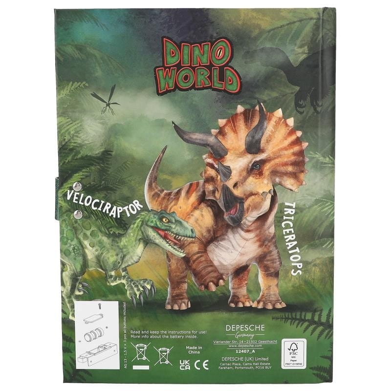 Pamiętnik na Kod Dinozaury - Dino World
