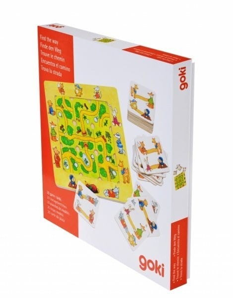 Gra Planszowa Znajdź Drogę - Goki