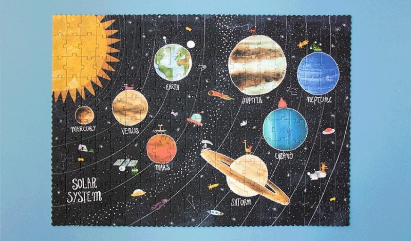 Puzzle Kosmos Odkryj Planety 200 el.- Londji