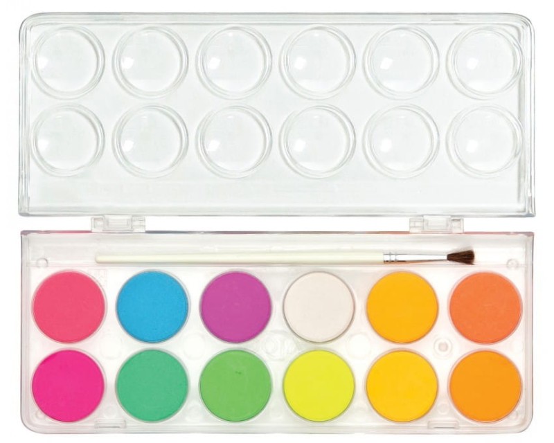 Farby akwarelowe neonowe Chroma Blends - Ooly