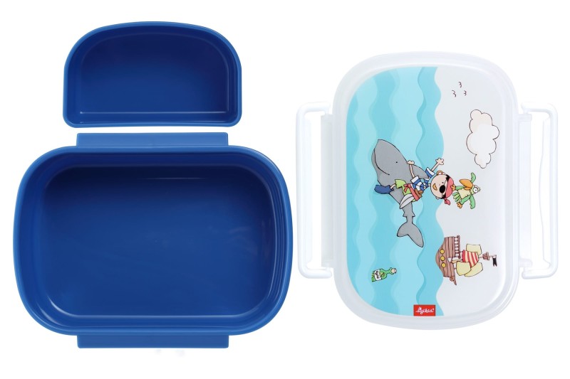 Lunchbox śniadaniówka niebieska pirat - sigikid