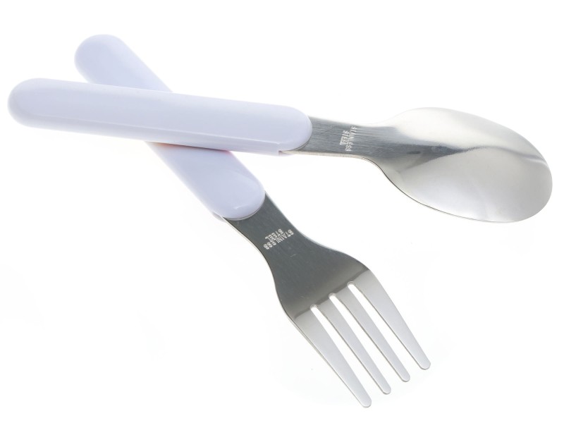 Sztućce dla dzieci widelec i łyżka słonik - sigikid