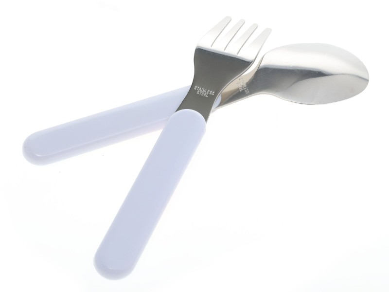 Sztućce dla dzieci widelec i łyżka królik - sigikid