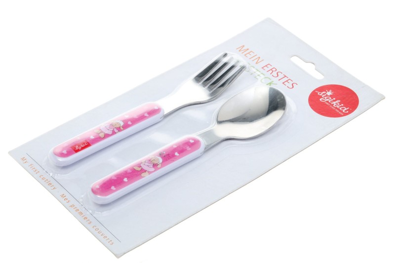 Sztućce dla dzieci widelec i łyżka owieczka Schnuggi - sigikid