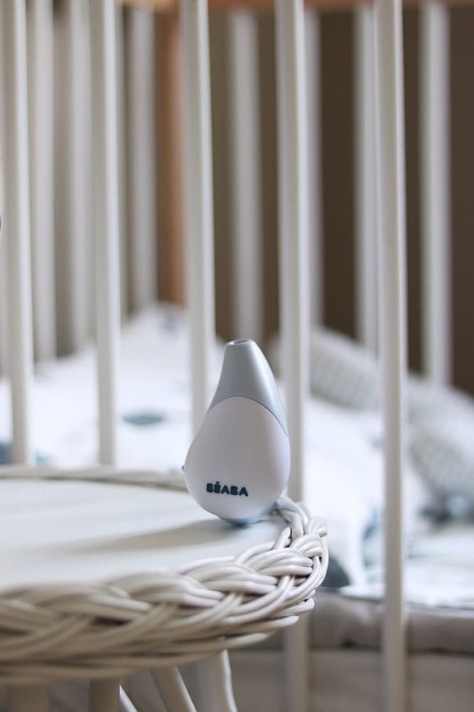 Lampka nocna LED, projektor gwiazd, czujnik płaczu i ruchu Pixie Star Mineral - Beaba