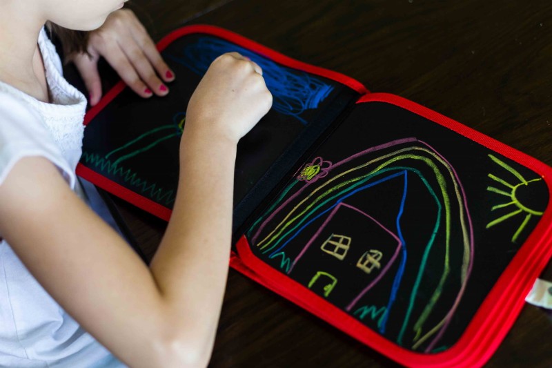 Zmazywalna książeczka z kredą Doodle It Book Submarine - Jaq Jaq Bird