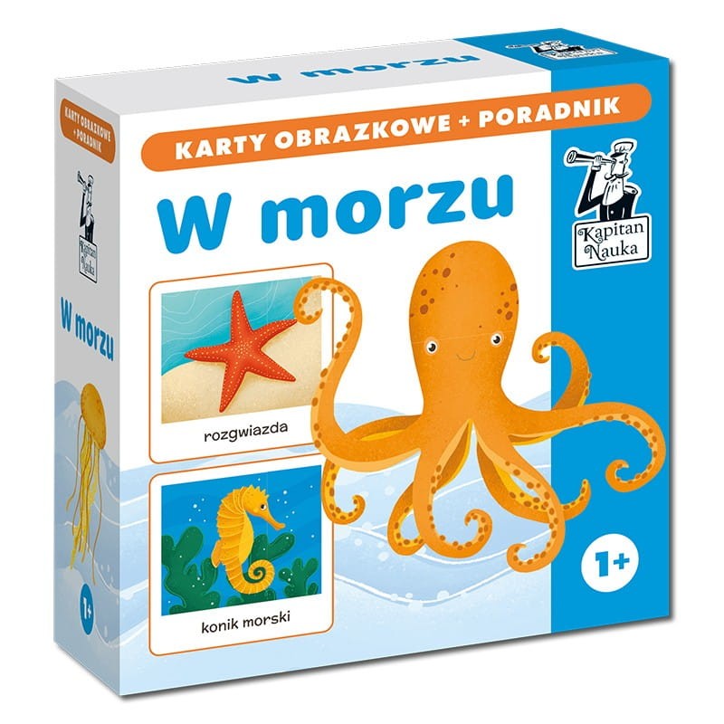 W morzu (karty obrazkowe + poradnik) - Kapitan Nauka