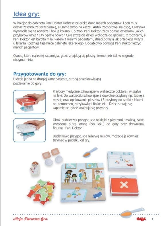Moja pierwsza gra Wizyta u lekarza - Haba