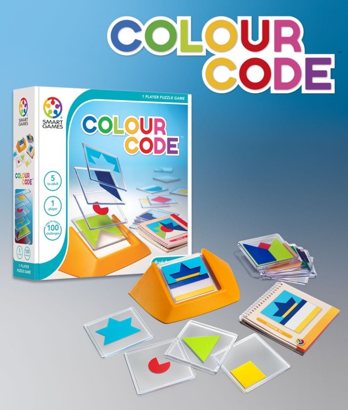 Gra Planszowa 5+ Kolorowy Kod - Smart Games