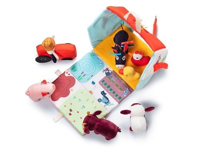 Pluszowy Domek Farma, Rolnik i Zwierzątka - Lilliputiens