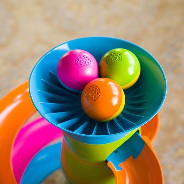 Zakręcona wieża tor dla piłek RollAgain - Fat Brain Toys