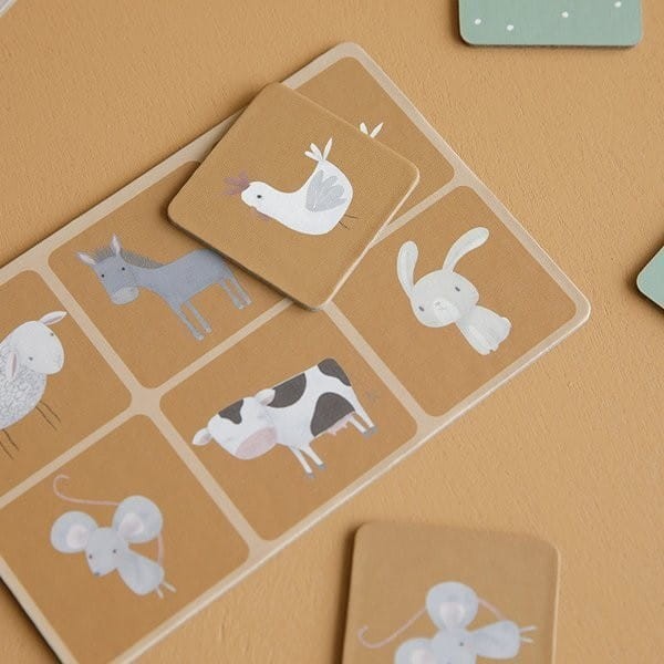 Gra edukacyjna Lotto Animals - Little Dutch