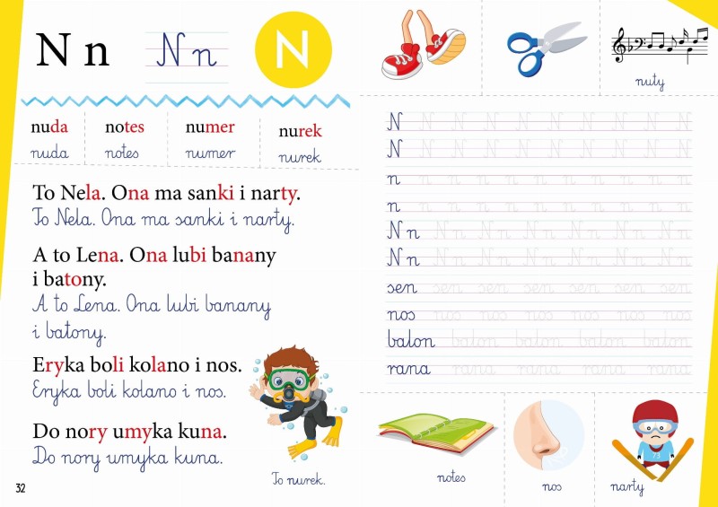 Mój Elementarz. Nauka czytania i pisania