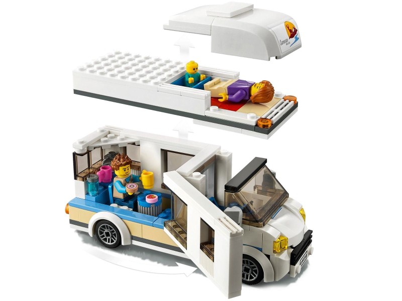Klocki Lego City 60283 Wakacyjny kamper