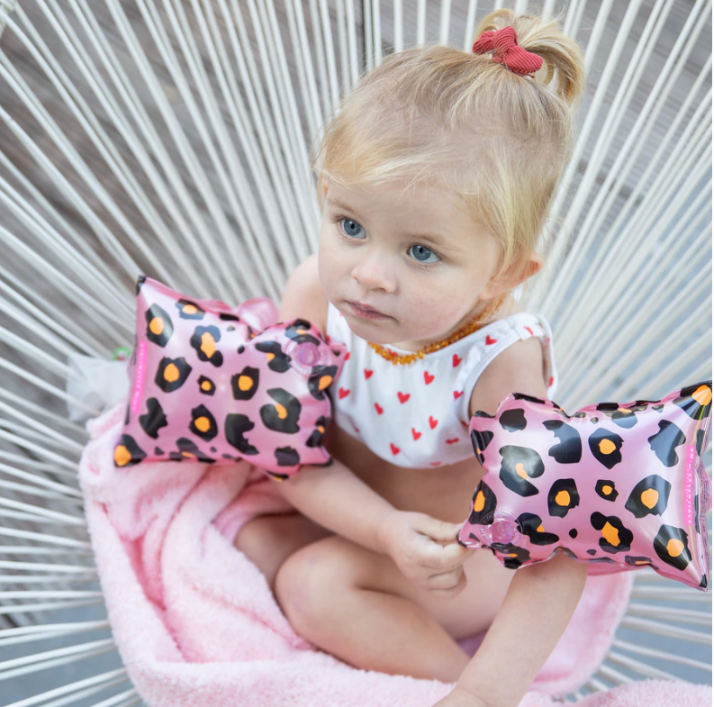 Rękawki do Pływania 2-6 lat Panterka Róż - Swim Essentials