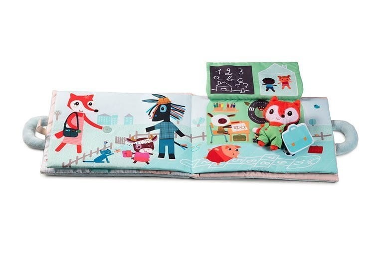 Miękka Książeczka Dzień Dobry, Mały Lisku - Lilliputiens