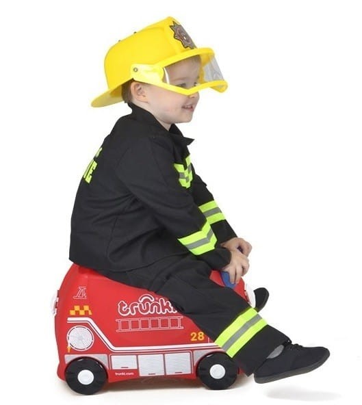 Walizka Jeździk Wóz Strażacki - Trunki
