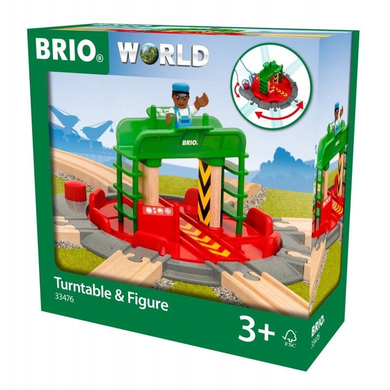 Obrotnica Kolejowa z Ludzikiem - Brio