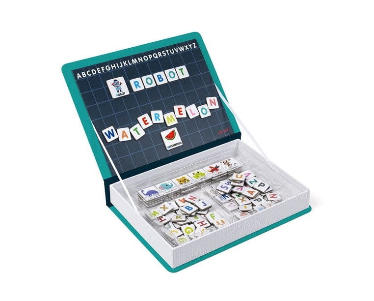 Magnetyczna Układanka Alfabet Magnetibook - Janod