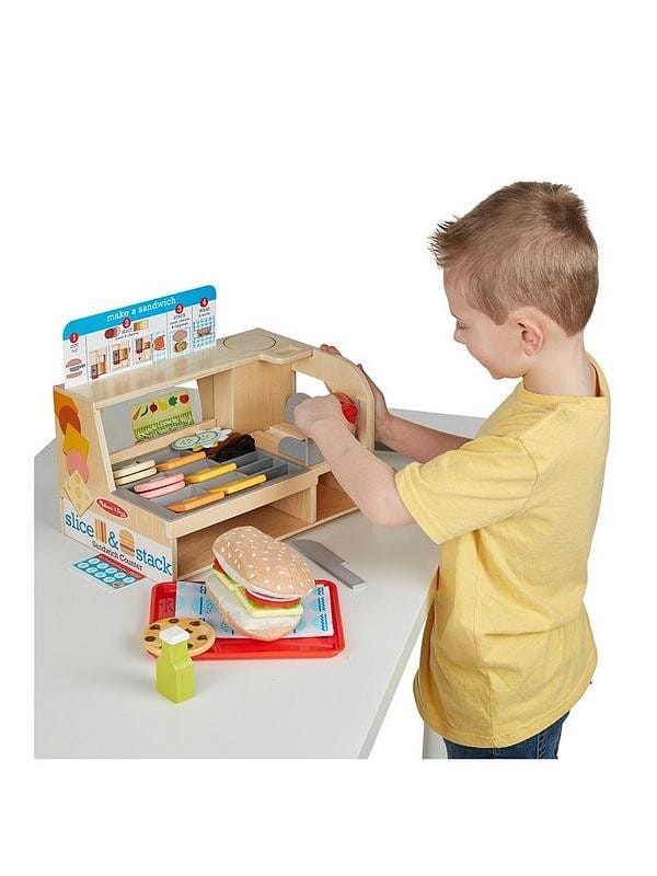 Bar Kanapkowy Slice & Stack Sandwich Counter - Melissa & Doug