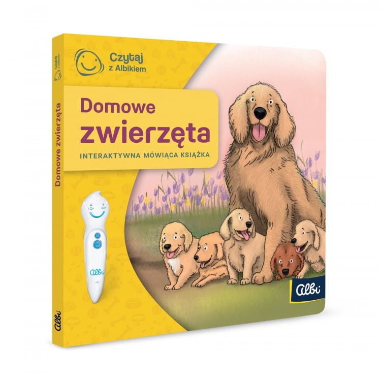 Mini książka Domowe zwierzęta - Czytaj z Albikiem