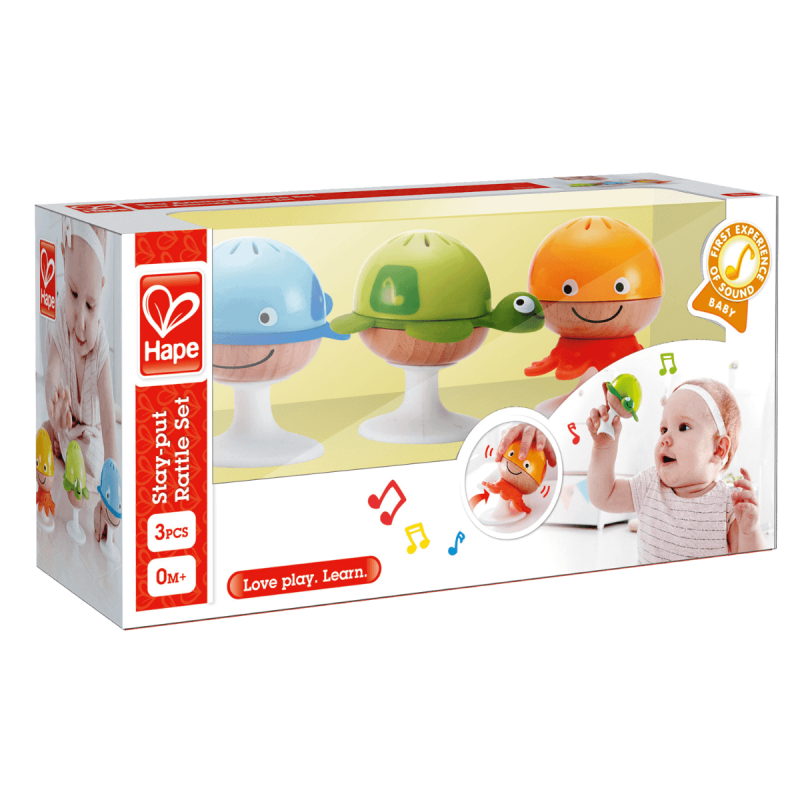 Grzechotki z Przyssawkami - Hape