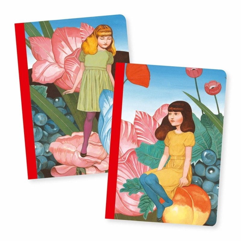 Zestaw 2 Małe Notesy Fedora - Djeco