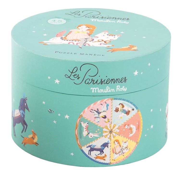 Puzzle 45 el. Les Parisiennes Karuzela - Moulin Roty