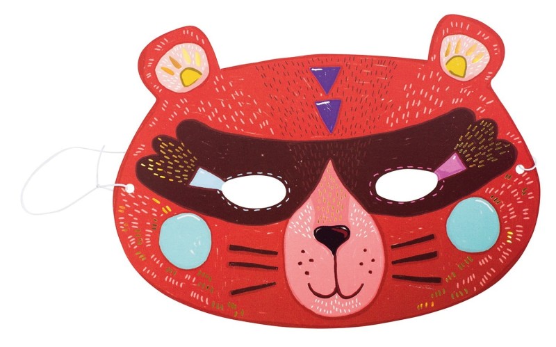 Maski Zwierzęta Oni 6 szt. - Moulin Roty