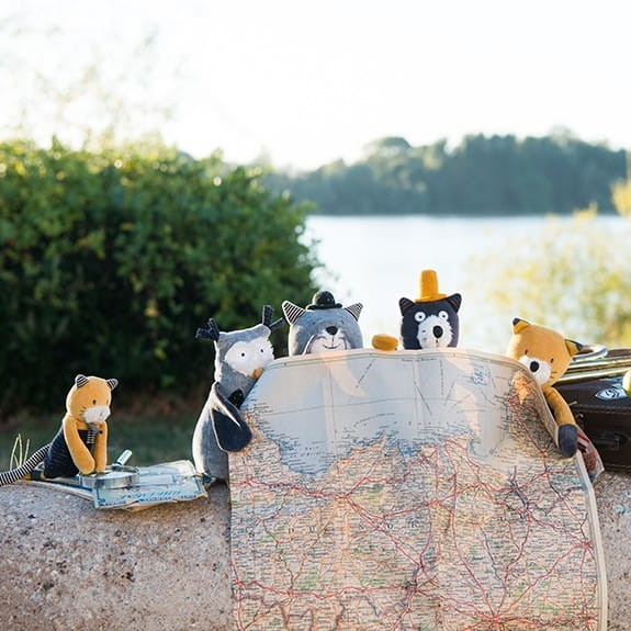 Projektor Latarka Les Moustaches - Moulin Roty