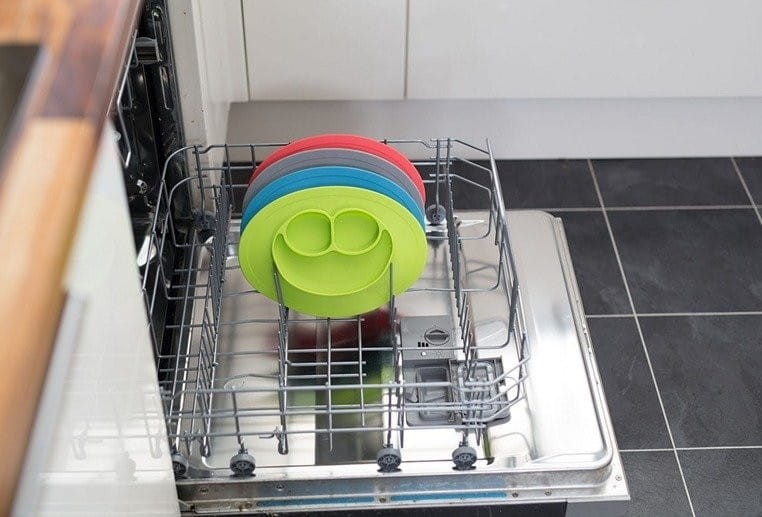 Silikonowy Talerzyk Podkładka 2w1 Różowy Mini Mat - ezpz