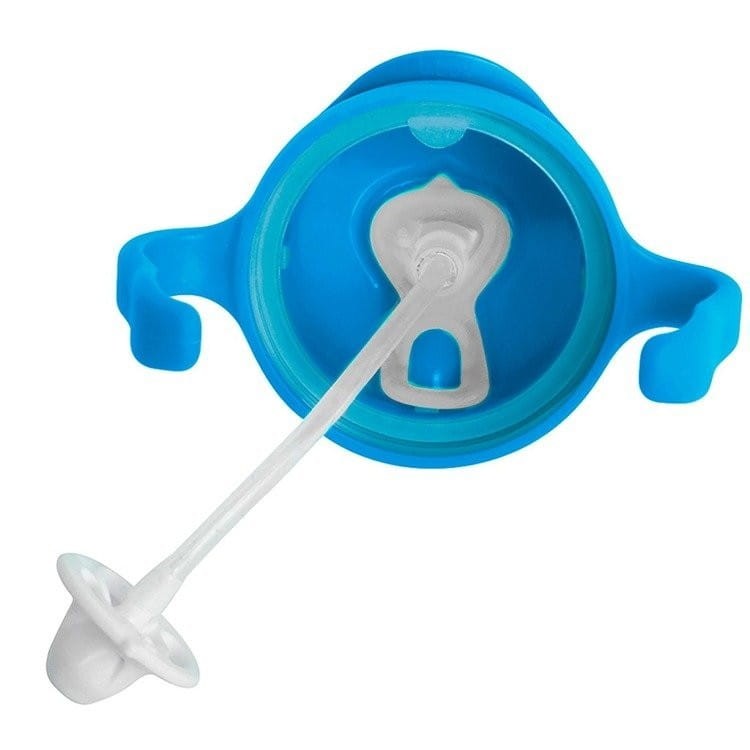 NOWY innowacyjny bidon ze słomką, kubek niekapek Kobaltowy - B.box