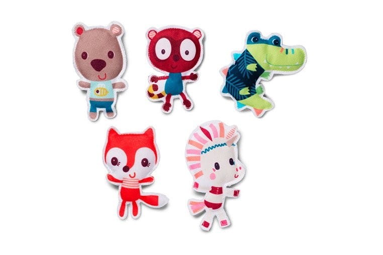 Pierwsza Książeczka z Przytulankami Jednorożec Louise - Lilliputiens