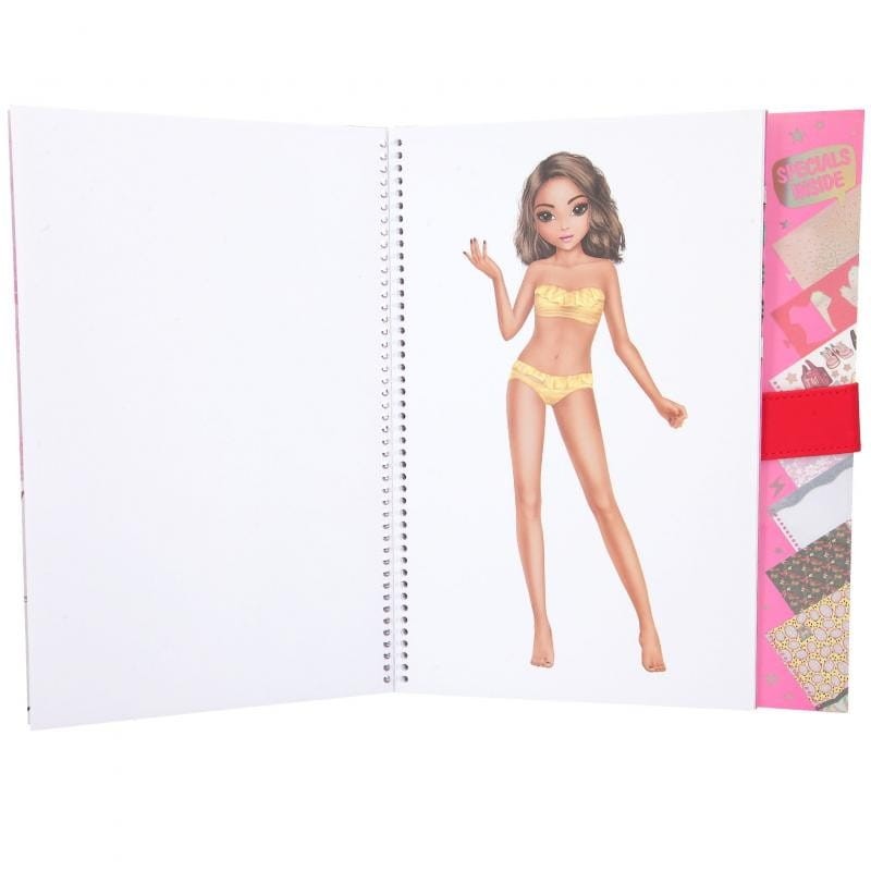 Szkicownik Projektowanie Ubrań Special Design Book - Top Model