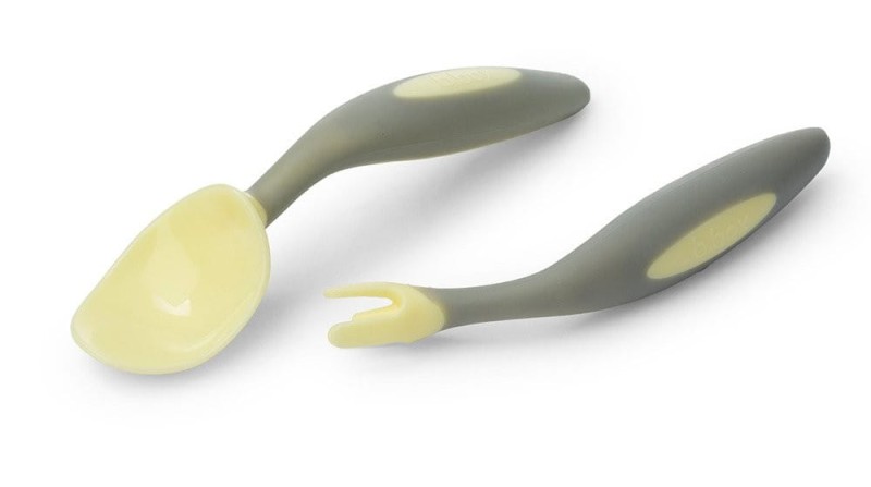 Pierwsze sztućce do nauki jedzenia Gelato Banana Split - B.box