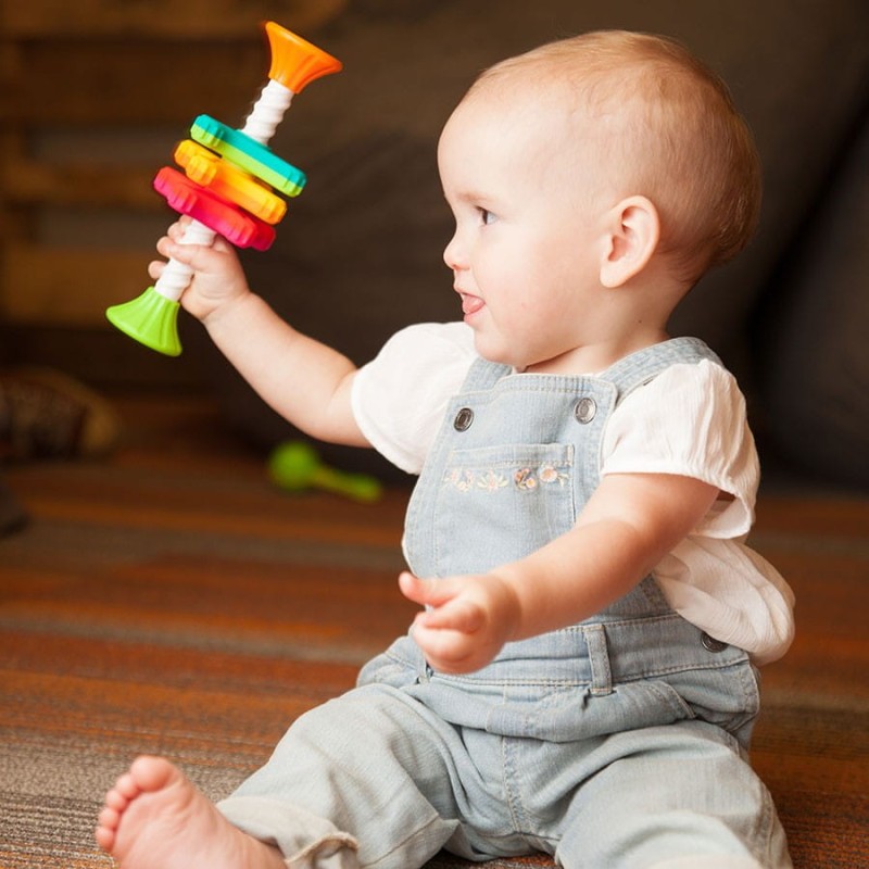 Wieża Zakręcone MiniSpinny Zabawka Manipulacyjna - Fat Brain Toys