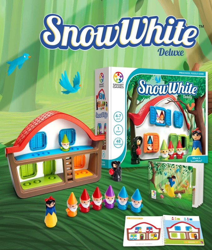 Gra Planszowa 4+ Królewna Śnieżka Snow White - SmartGames